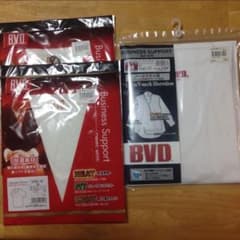 BVD ビジネスサポート heat edit  VネックTシャツのサムネイル