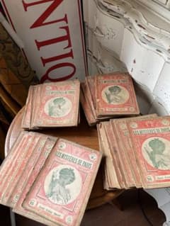 フランス　アンティーク本　古書Les Mystères de Paris100年 フランス アンティーク本 古書Les Mystères de Paris100年 - メルカリ