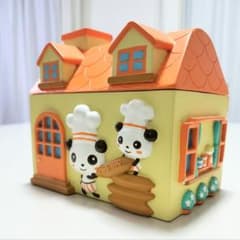 ちょこぱんだ　パン屋さん　家　ハウス　サンリオ　小物入れ　陶器　2001年物 m89095111576_1.jpg?1710215753