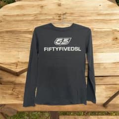 55DSL ロングスリーブTシャツ ブラックのサムネイル