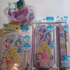 キミとアイドルプリキュア ランチボックス トリオセット　箸セット　コップのサムネイル