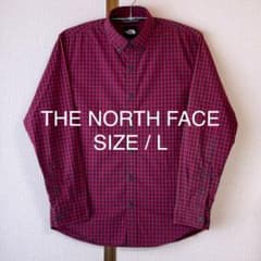 THE NORTH FACE ザ・ノースフェイス ボタンダウンチェックシャツ Lのサムネイル