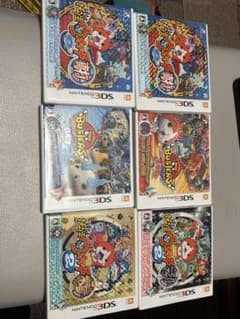 3DS 카세트 요괴 워치 6 개, 카세트 넣어 포함 (6 개 들어간다")