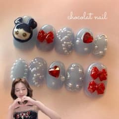 TWICE♥ツウィちゃんネイル/推しネイルのサムネイル