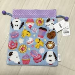 新品タグ付き FEILER スヌーピー お菓子柄 ポーチ 巾着 コラボ - メルカリ