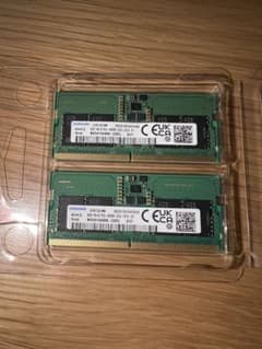 SAMSUNG DDR5-4800 ノートパソコンメモリ 8GB×2（16GB）のサムネイル