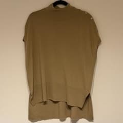 レディース theory luxe セオリーリュクス 肩ボタン ノースリーブ