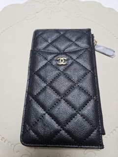 新品CHANEL キルティング ゴールドフラグメントケース ノベルティ