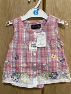 80cm ベビー 女の子 セットアップ かぼちゃパンツのサムネイル