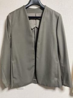 Lui's ルイス　ノーカラージャケット S オリーブのサムネイル