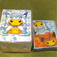 ポケカ ロコンピカチュウ デッキケース&スリーブ(未開封)のサムネイル
