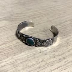 ビンテージ】Navajo フォックスターコイズ バングル vintage - メルカリ