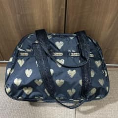 美品】レスポートサック ショルダーバッグ ハート ゴールド オーバー 