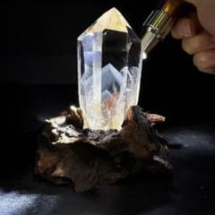 天然石 水晶のポイント 置物YS885G.291 - メルカリ