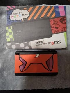 New Nintendo 3DS 本体 きせかえプレート付きのサムネイル