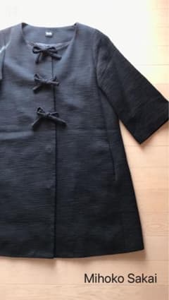 美品 Mihoko Sakai×アメリカンラグシー スプリングコート マダム系 