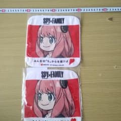 SPY×FAMILY 일본 적십자사 오리지널 타월 손수건 2장 세트