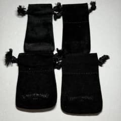 クロムハーツ　革袋　巾着　　専用出品 クロムハーツ 革袋 レザーポーチ 巾着 保存袋 中サイズ 9×11センチ ⑥