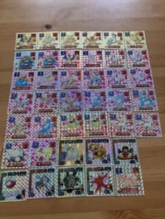 ポケモン 最強シール烈伝 アマダ シール レア　40枚のサムネイル