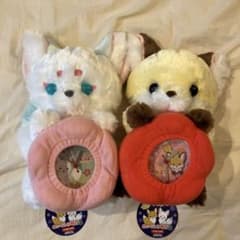 ちょコンとキツネぬいぐるみ時計2(2種セット) - メルカリ