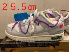 NIKE OFF-WHITE DUNK LOW LOT47 オフホワイト ダンクのサムネイル