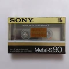 未開封】SONY Metal-S90 カセットテープ 90分 - メルカリ
