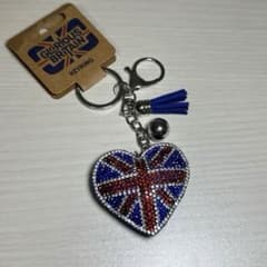 GLORIOUS BRITAIN ハートキーホルダーのサムネイル