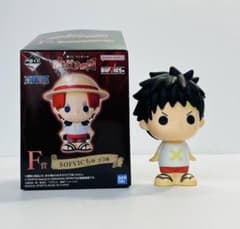 一番くじ ワンピース 赤髪海賊団 F賞 SOFVICちゅ ルフィ - メルカリ