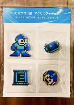 大カプコン展 ロックマンアクリルフィギュアアイテムセット - メルカリ
