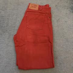 [着画あり] Levi's 550 デニムパンツ W31 L34 ピンクのサムネイル