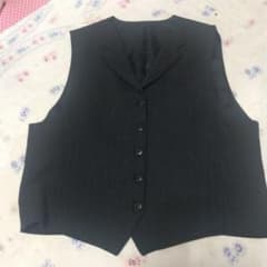 MASATOMO スーツベスト 黒のサムネイル