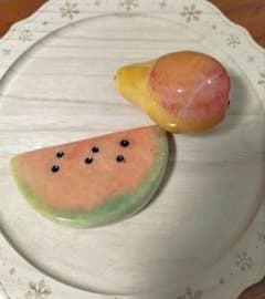 ヴィンテージ アラバスター ストーンフルーツ - メルカリ