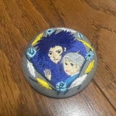 Howl's Moving Castle Embroidered Brooch - Howl & Sophie
