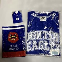 ファイティングイーグルス名古屋 Tシャツ タオル パスケース3点セット【未開封】のサムネイル