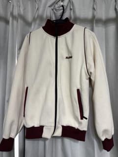 XLARGE トラックジャケット ホワイト×ボルドーのサムネイル