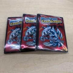 遊戯王 ブルアイズ•トゥーン•ドラゴン プロテクター3点セット - メルカリ