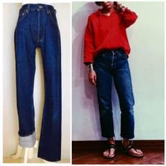 LEVIS 501 USA製★W28ハイウエスト/ヴィンテージ ジャンテーク好きのサムネイル