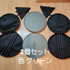 アウトドアテーブル 軽量 コンパクト 三脚式 ☆グリーンですのサムネイル