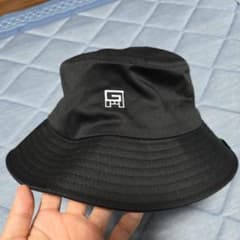 Gero バケットハット ブラック 刺繍ロゴのサムネイル