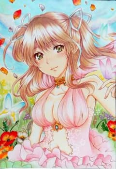 手描きイラスト オリジナル 女の子のサムネイル