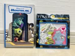 PIXAR1番くじ　モンスターズインク ポストカードとダイカットステッカーセットのサムネイル