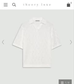 theoryluxe コットンハーフスリーブポロセーター - メルカリ