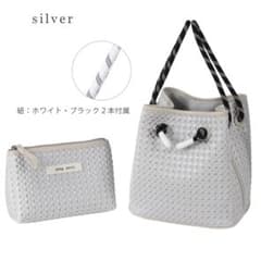 【新品未使用】qbag bubble Silverのサムネイル
