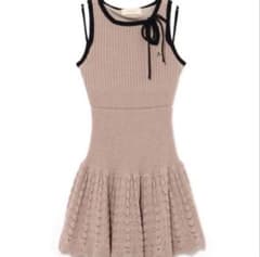 ANDMARY アンドマリー Heart crochet mini dress - メルカリ