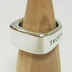 TIFFANY 1837 MAKERS シグネット リング Ag925 ＃21 TIFFANY 1837 MAKERS シグネット リング Ag925 ＃21 - メルカリ