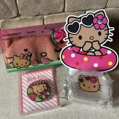 オリーブヤング オリヤン サンリオ コラボ キティ 4点セット