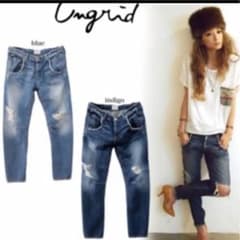 ungrid アングリッド スタッズサルエルデニムのサムネイル