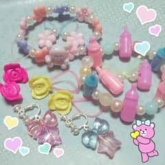 ゆめかわ系 アクセサリーsetのサムネイル