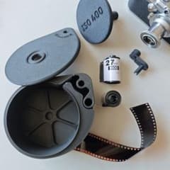 長巻フィルムローダー 100ft用 3Dプリント製 - メルカリ