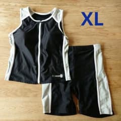 ◆美品◆スポーツ用◆セパレート水着◆ブラック◆LL◆XL◆13号◆のサムネイル